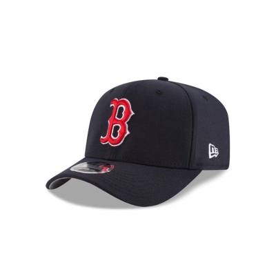 Blue Boston Red Sox Hat - New Era MLB Stretch Snap 9FIFTY Snapback Caps USA8126743